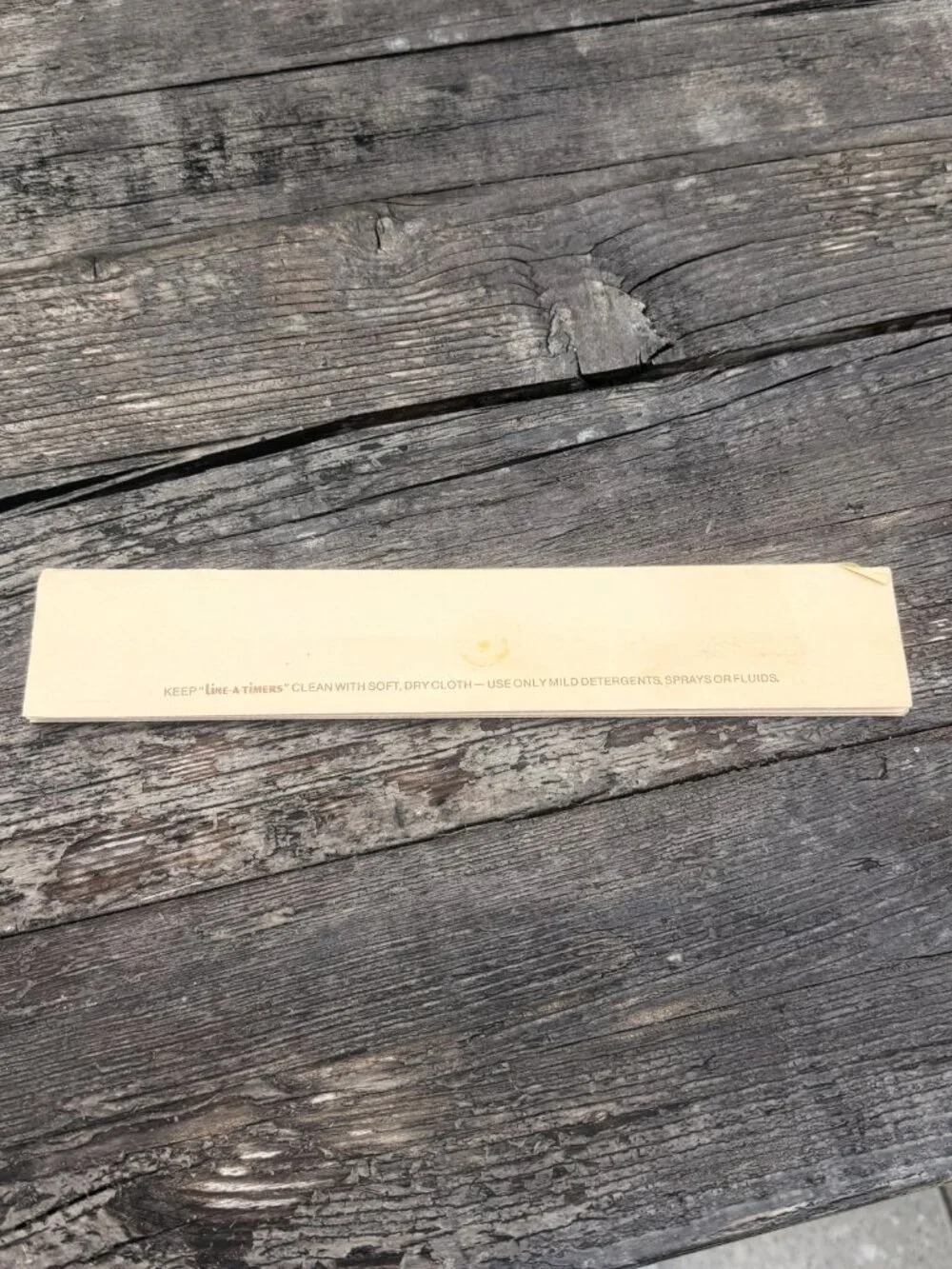 Vintage Line A Timers Moveable Hiliters Highlighters Bookmarks Transparent Strip